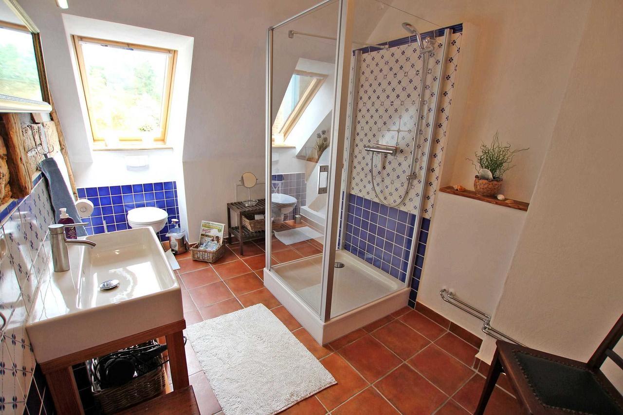 Ferienwohnung Im Forsthaus Am See Schwarz 외부 사진